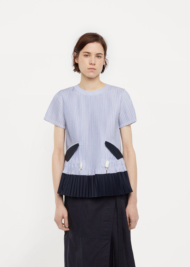 Shirting Drawstring Top