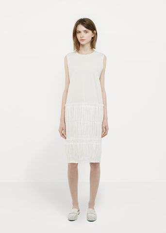White Popeline Dress