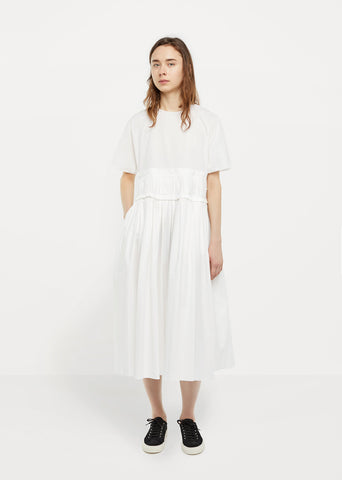 Washed Light Popeline Dress