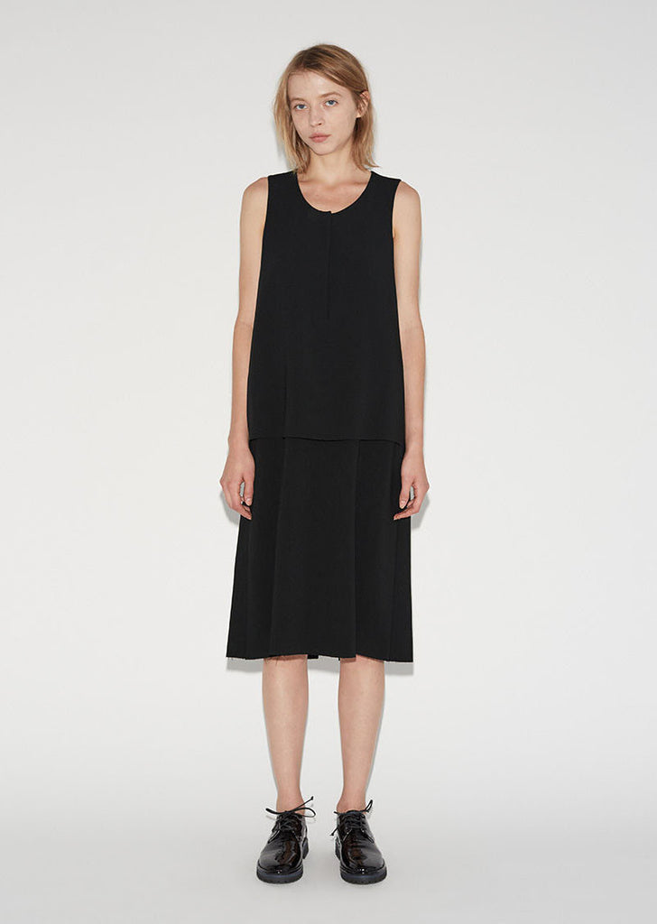 Stretch Crepe Dress