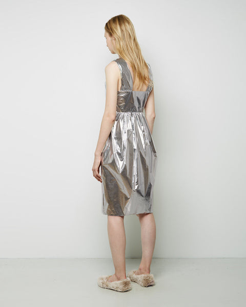 Silver on sale foil dress