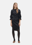 Elasticated Puff Sleeve Dress