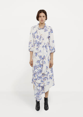 White Floral Dress