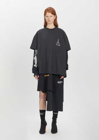 Multi Tiered T-Shirt Dress