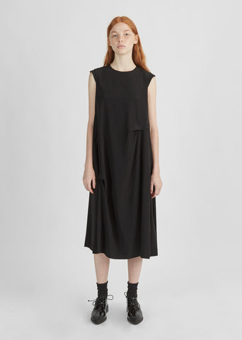 Draped Sheath Dress