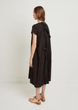 Open Back Strap French Dress