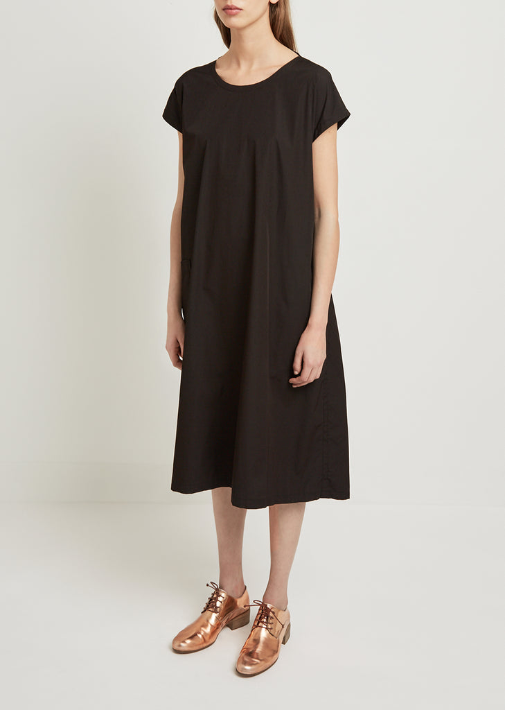 Open Back Strap French Dress