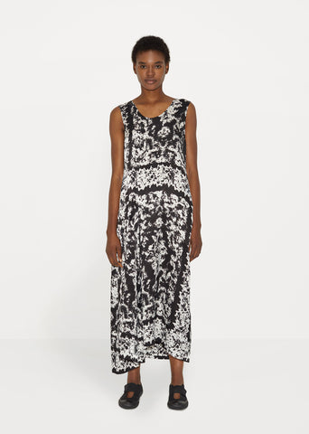 Satin Gathered Dress