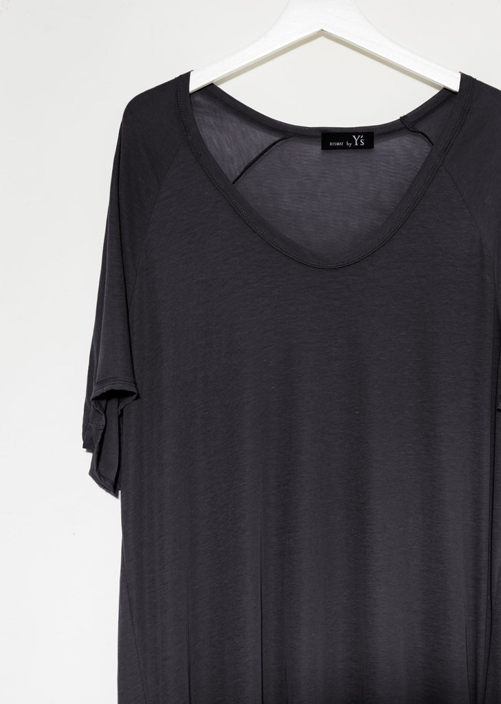 Loose Raglan Big Tee Dress
