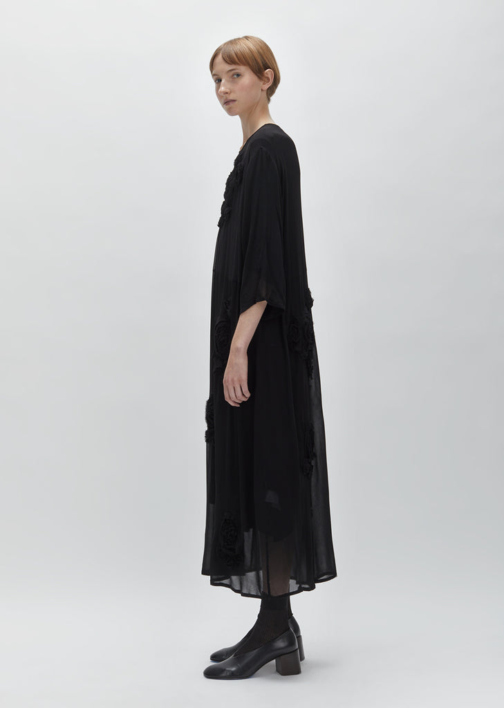 Flower Embroidery Dress