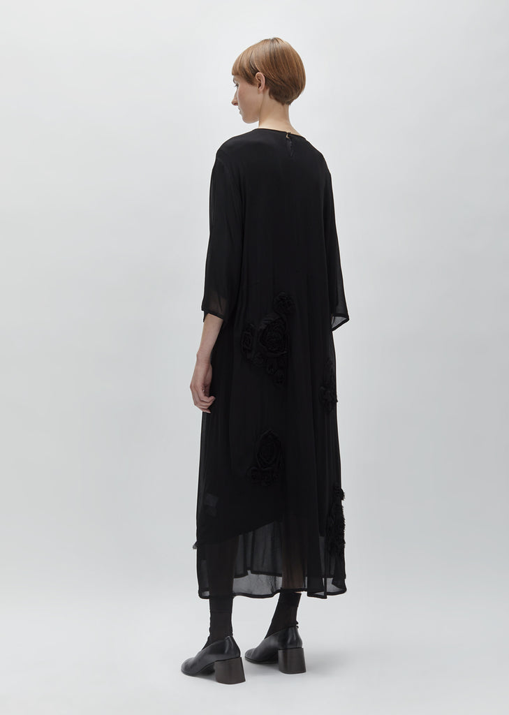 Flower Embroidery Dress