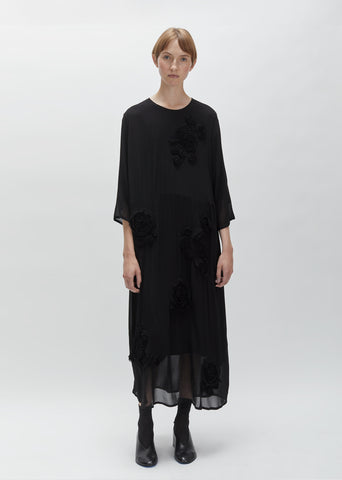 Flower Embroidery Dress