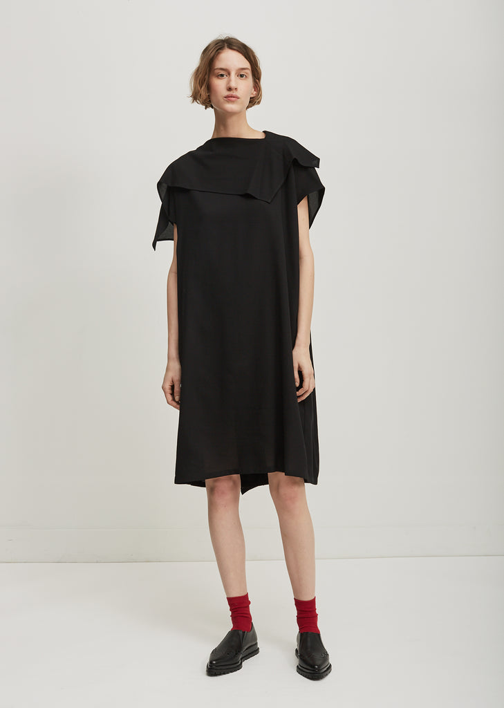 Handkerchief Gabardine Dress