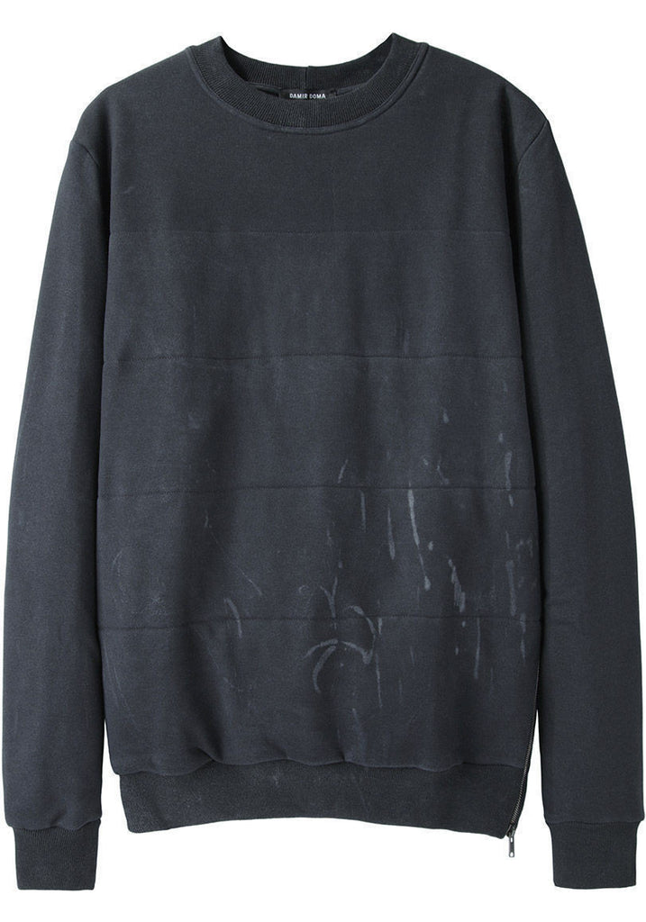 Turu Side Zip Painter Sweater - RTV