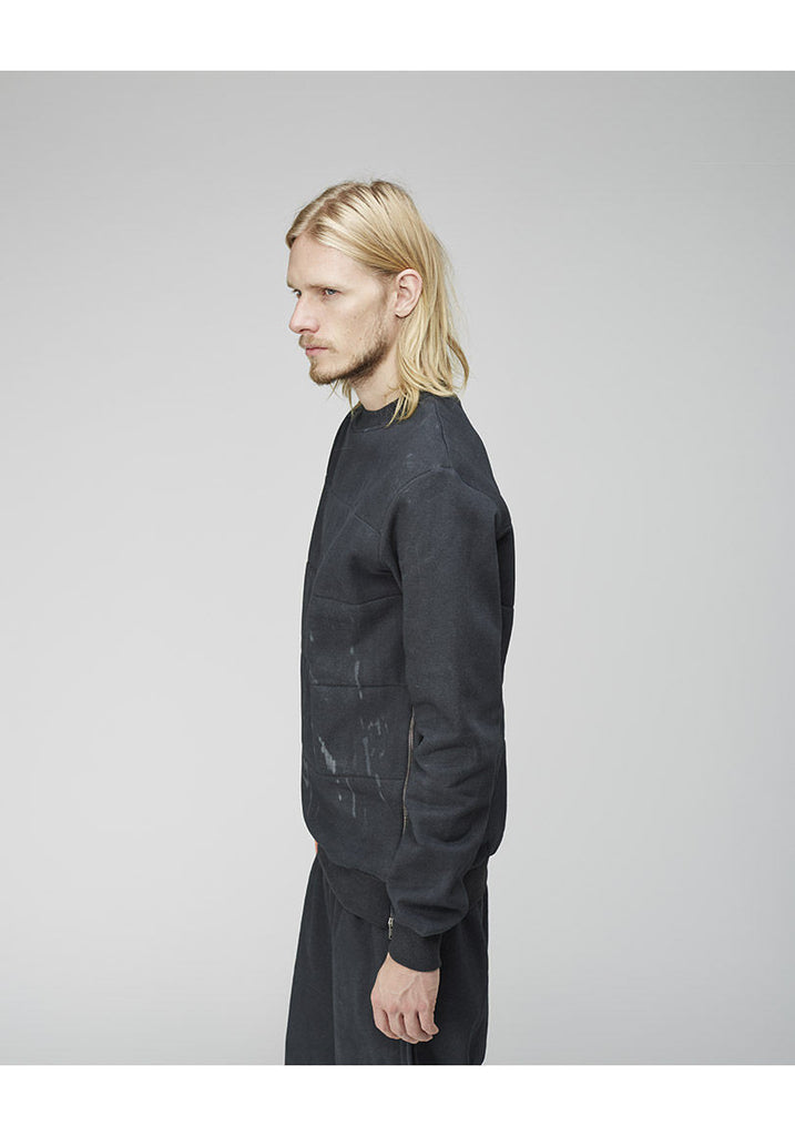 Turu Side Zip Painter Sweater - RTV