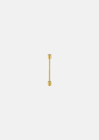 Diamond Twist Pin Earring 02, Single