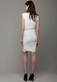 Belted Ruched Dress
