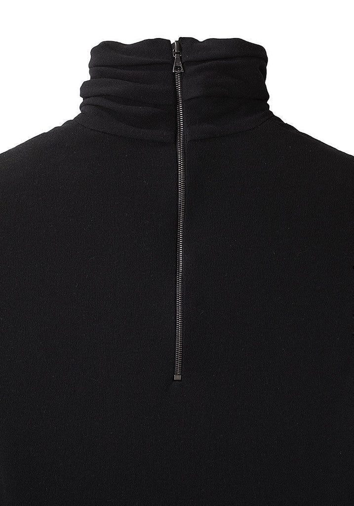 Belted Turtleneck Dress