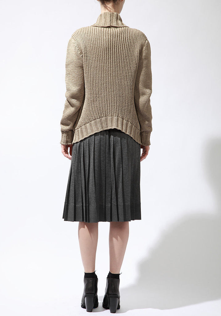 Exaggerated Cable Cardigan