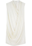 Sleeveless Draped Jersey Top