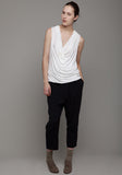 V-Neck Drape Top
