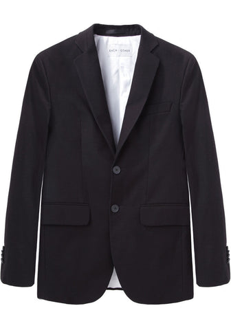 Washed Gabardine Blazer