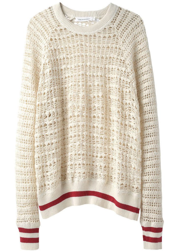 Cilla Crochet Lace Pullover