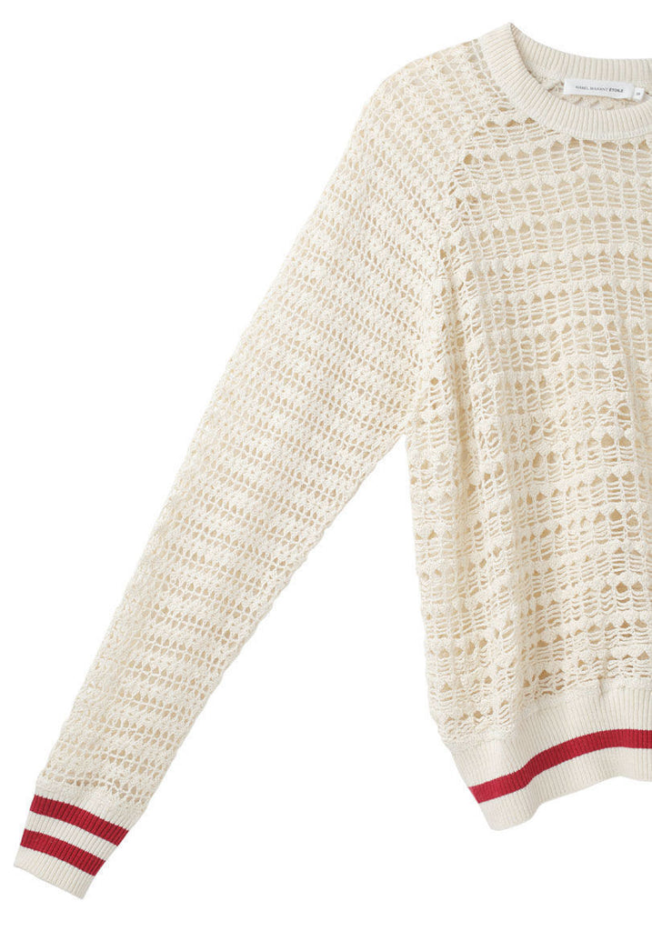 Cilla Crochet Lace Pullover