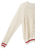 Cilla Crochet Lace Pullover