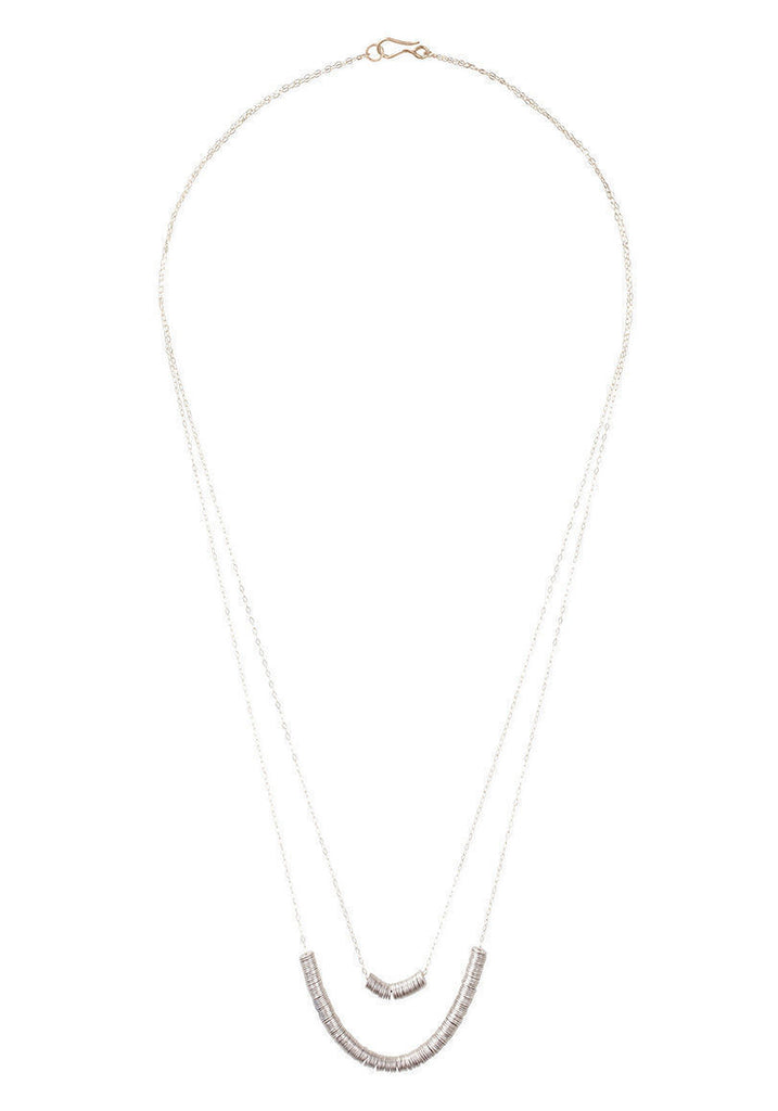 02.19.1985 Metal Sequins Necklace