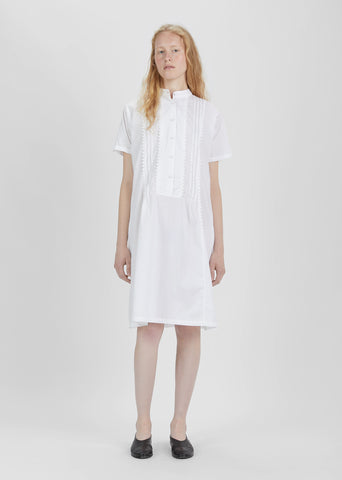 Kangri Tuck Cotton Dress