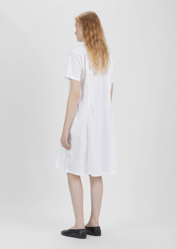 Kangri Tuck Cotton Dress