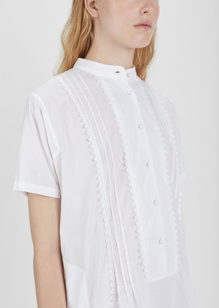 Kangri Tuck Cotton Dress