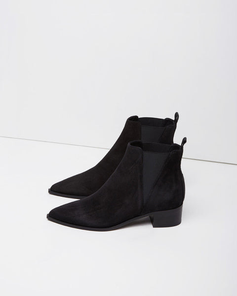 Jensen Suede Ankle Boot – La Garçonne