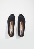 Sully Reverse Suede Block Heel Pumps