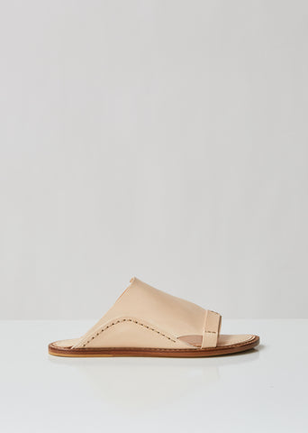 Slip On Leather Slides