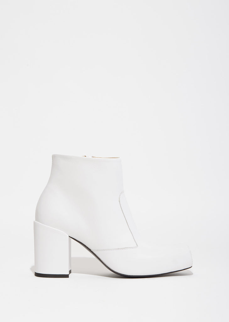 Square Toe Low Boots
