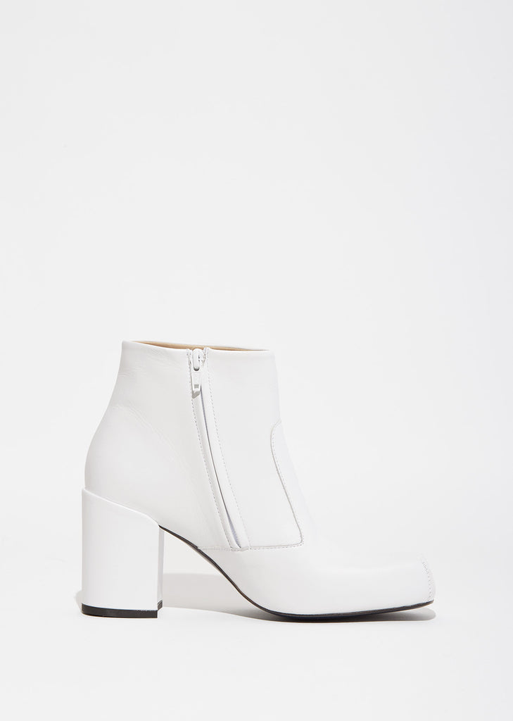 Square Toe Low Boots