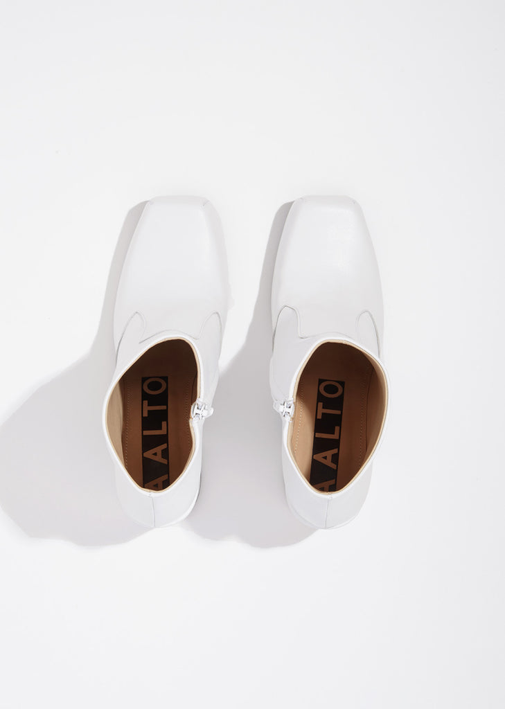 Square Toe Low Boots