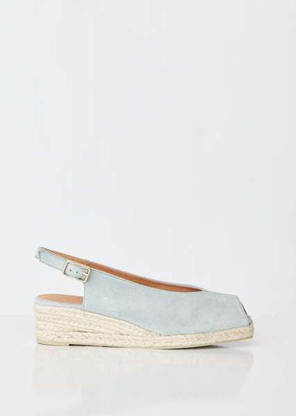 Dosalia Suede 3 Wedge Espadrilles by Castañer- La Garçonne