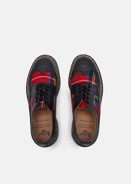 X Dr. Martens Tartan Lace Up Shoes by Comme des Garçons