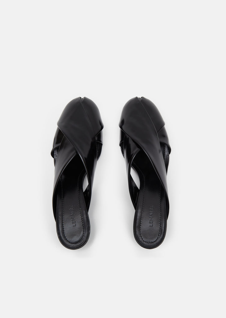 Polished Leather Sandals