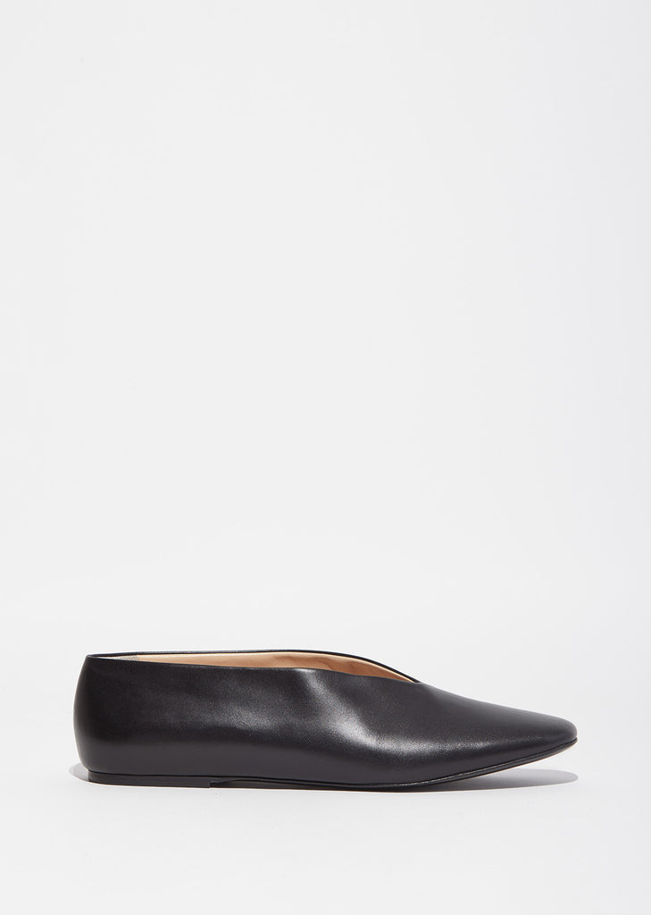 Pointed Vamp Slipper Flats