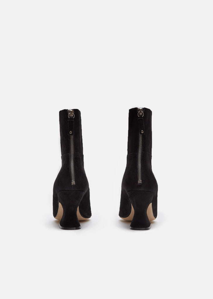 Radio II Black Suede Ankle Boots