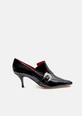 Coupe Patent Leather Heels