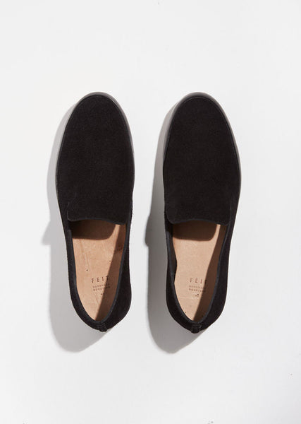 Hand Sewn Suede Slipper by Feit La GarÁonne – La Garçonne