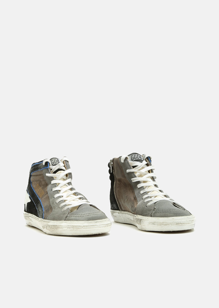 Lavagna Suede Slide Sneakers