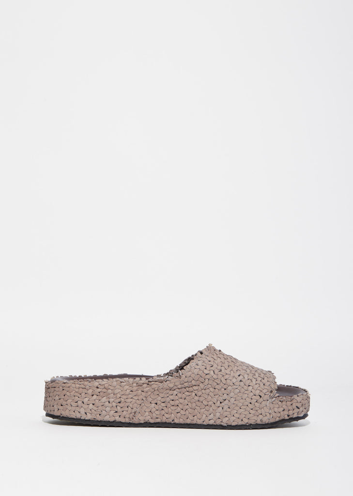 Straw Slippers
