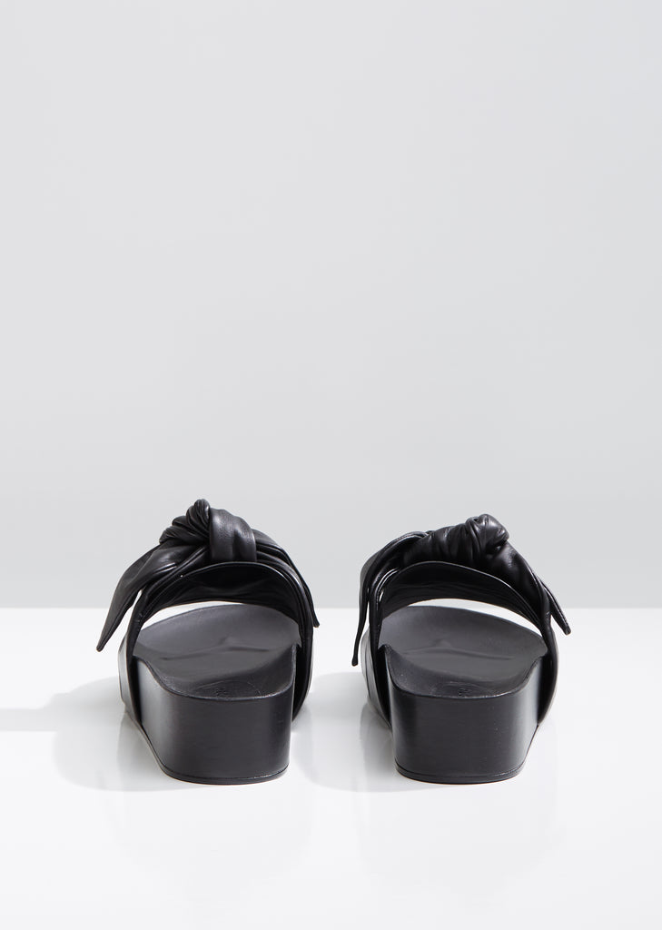 Knotted Leather Slides