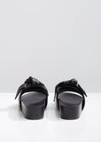 Knotted Leather Slides
